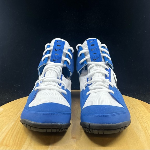 Nike Fury Wrestling Shoes MMA Combat Royal Blue White AO2416-401 Men\'s Sizes main image 8
